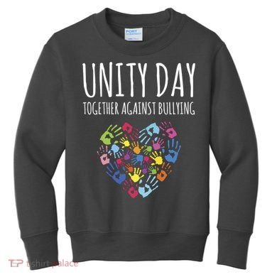 Unity Day Together Against Bullying Kids Sweatshirt
