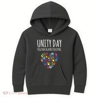 Unity Day Together Against Bullying Kids Hoodie thumb 0