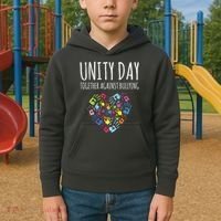 Unity Day Together Against Bullying Kids Hoodie thumb 2