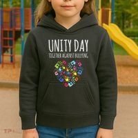 Unity Day Together Against Bullying Kids Hoodie thumb 3