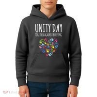 Unity Day Together Against Bullying Kids Hoodie thumb 4