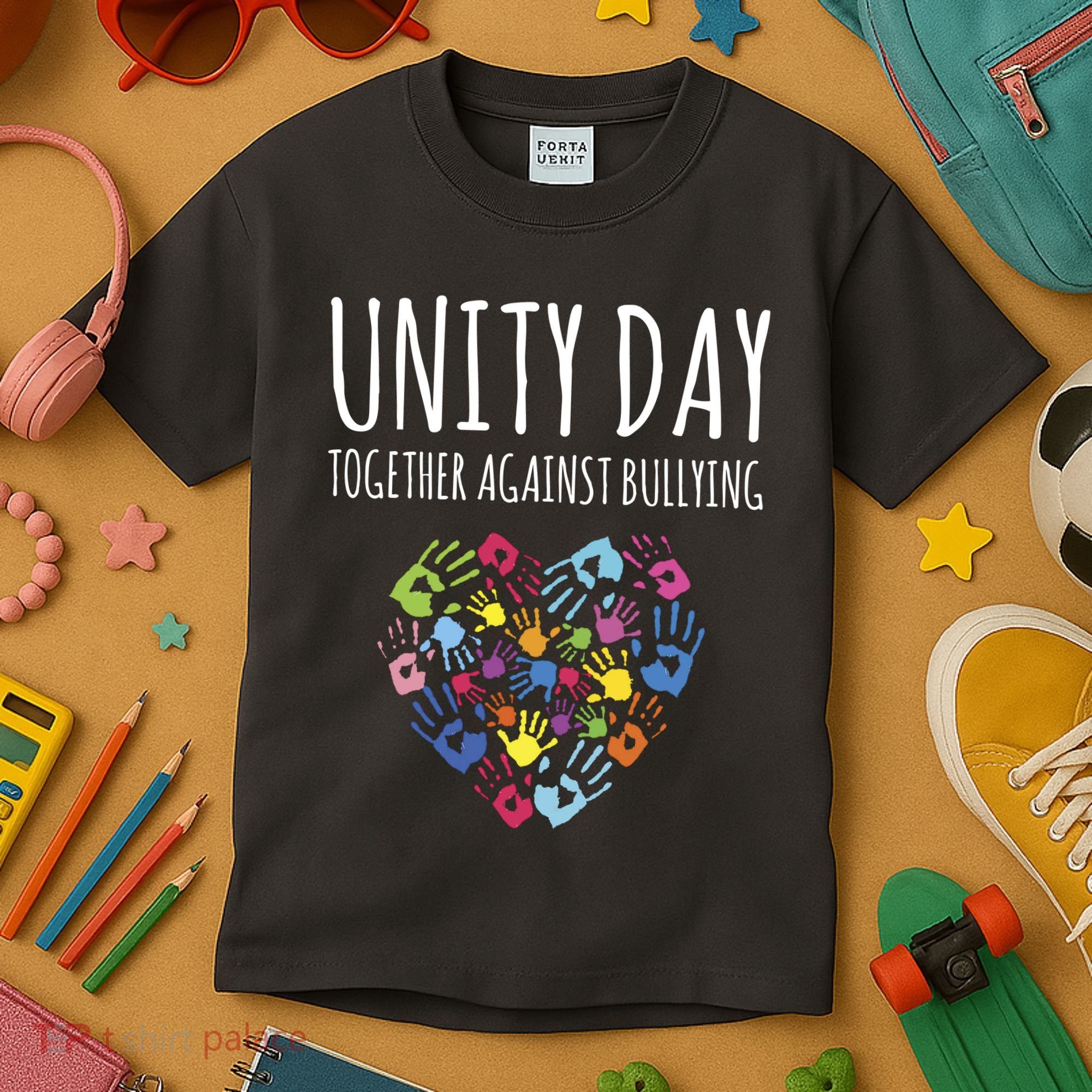 Unity Day Together Against Bullying Kids T-Shirt