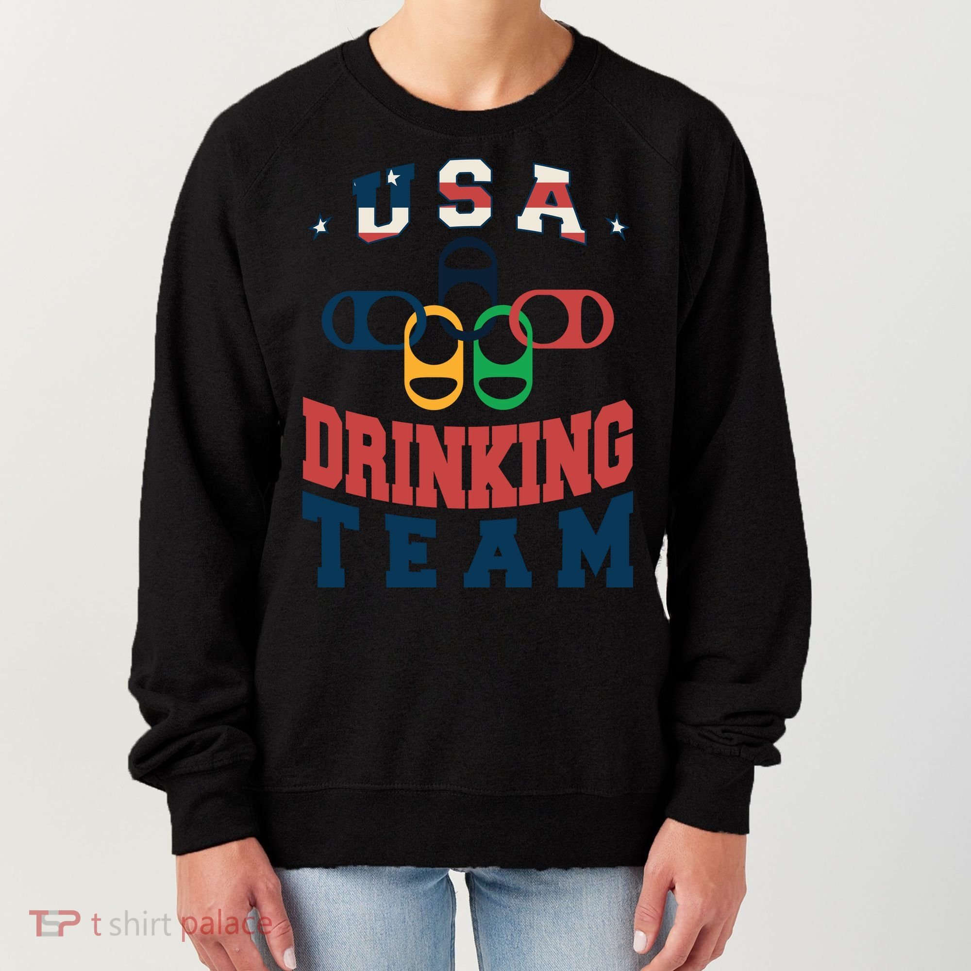 USA Drinking Team Olympics Women's Sweatshirt