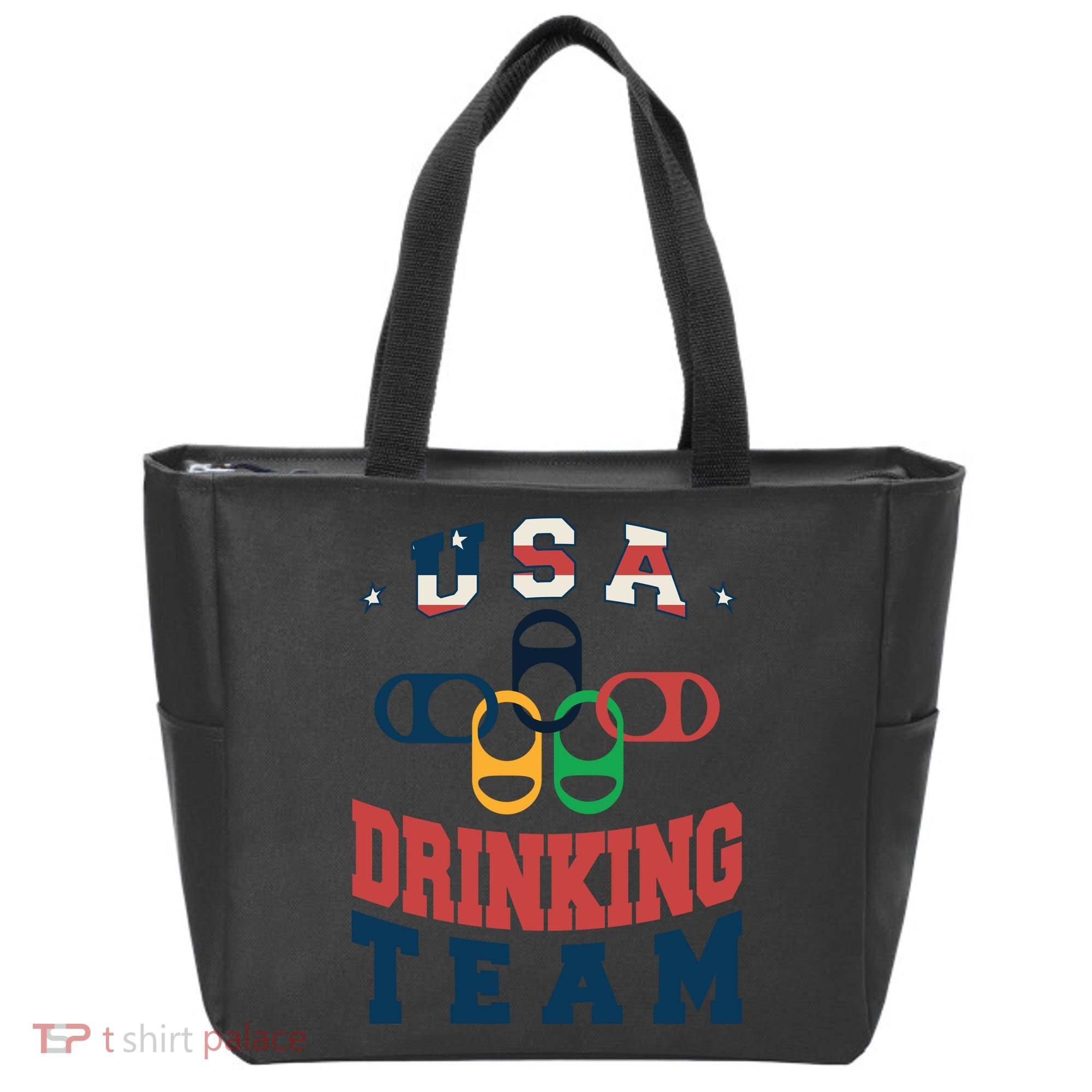 USA Drinking Team Olympics Tote Bag
