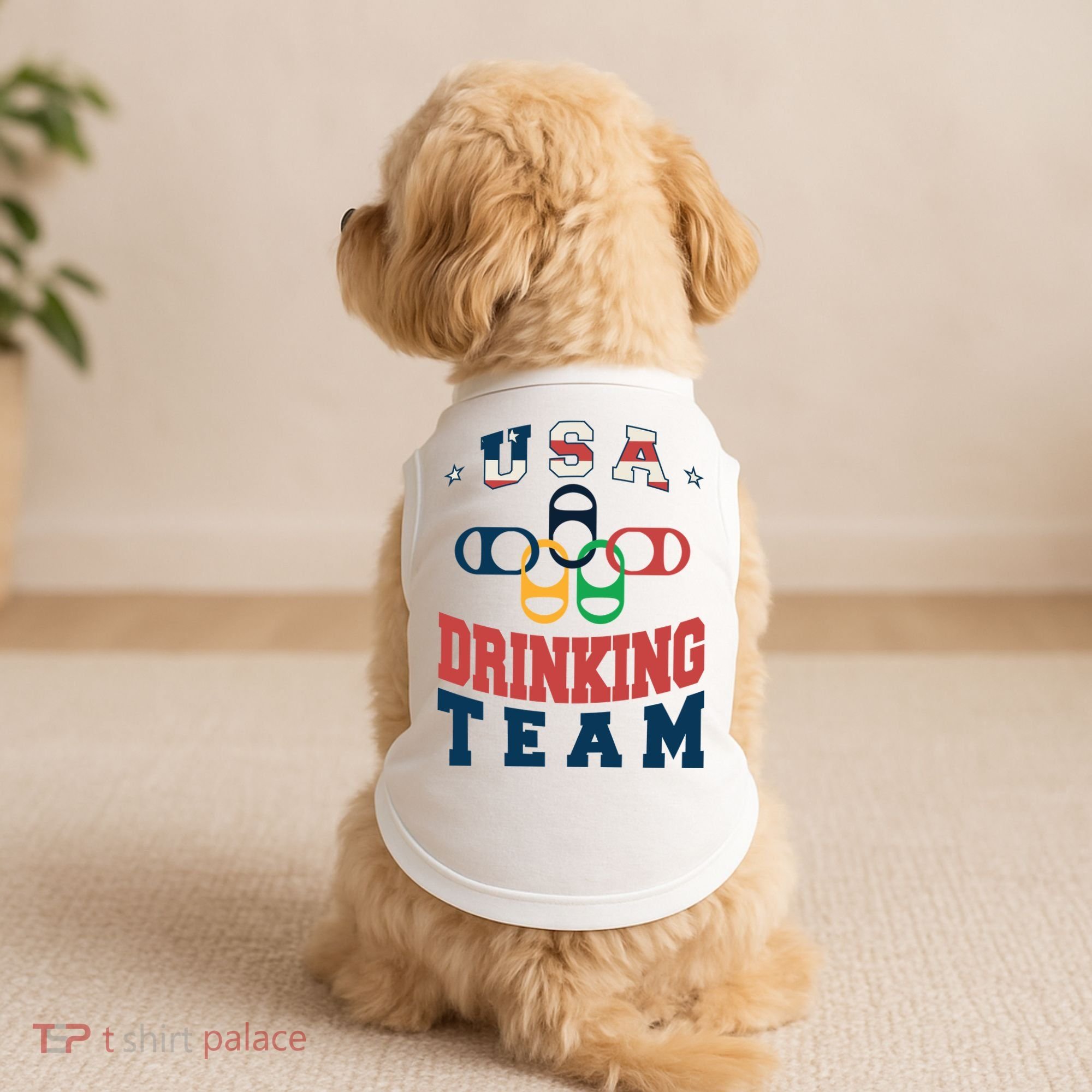 USA Drinking Team Olympics Doggie Tank