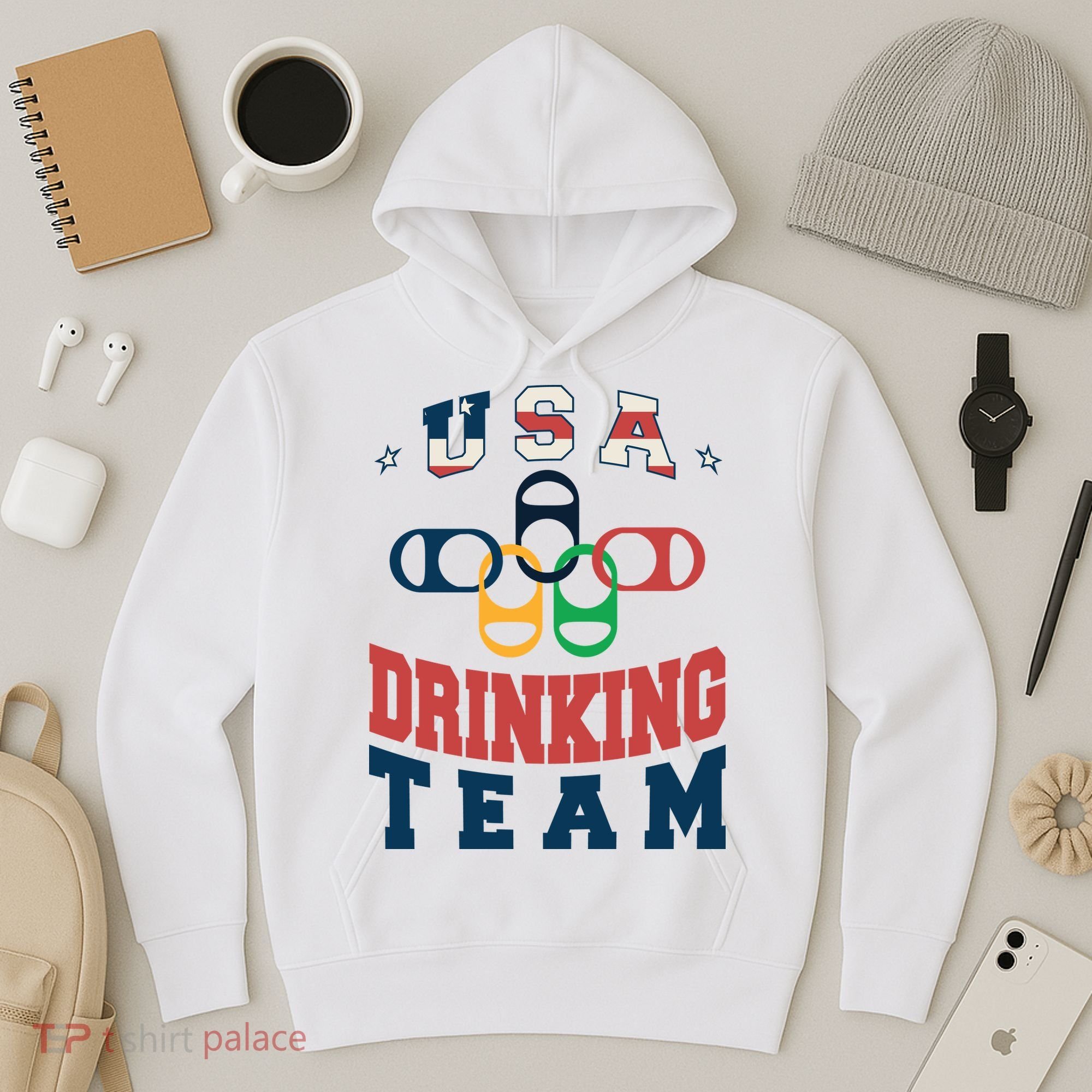 USA Drinking Team Olympics Hoodie