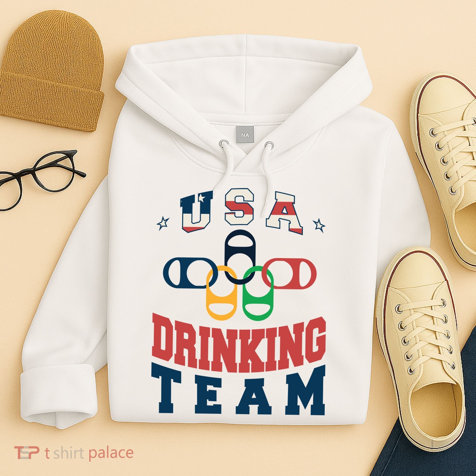 USA Drinking Team Olympics Hoodie