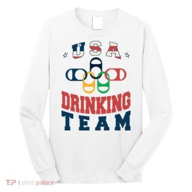 USA Drinking Team Olympics Long Sleeve Shirt