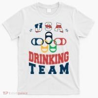 USA Drinking Team Olympics T-Shirt thumb 0