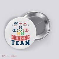USA Drinking Team Olympics Button thumb 0