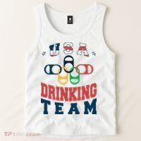 USA Drinking Team Olympics Tank Top thumb 2
