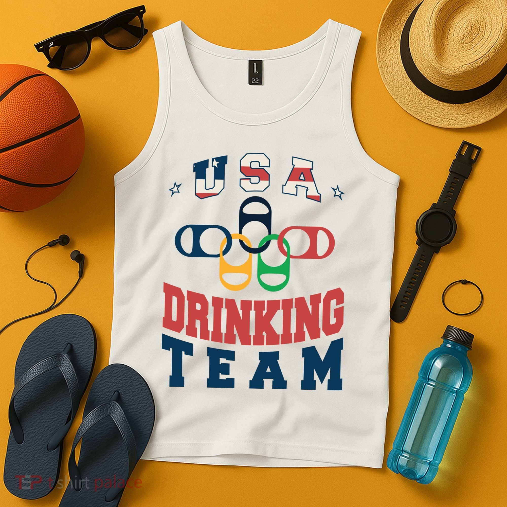 USA Drinking Team Olympics Tank Top