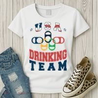 USA Drinking Team Olympics Women's T-Shirt thumb 3
