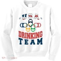 USA Drinking Team Olympics Kids Sweatshirt thumb 0