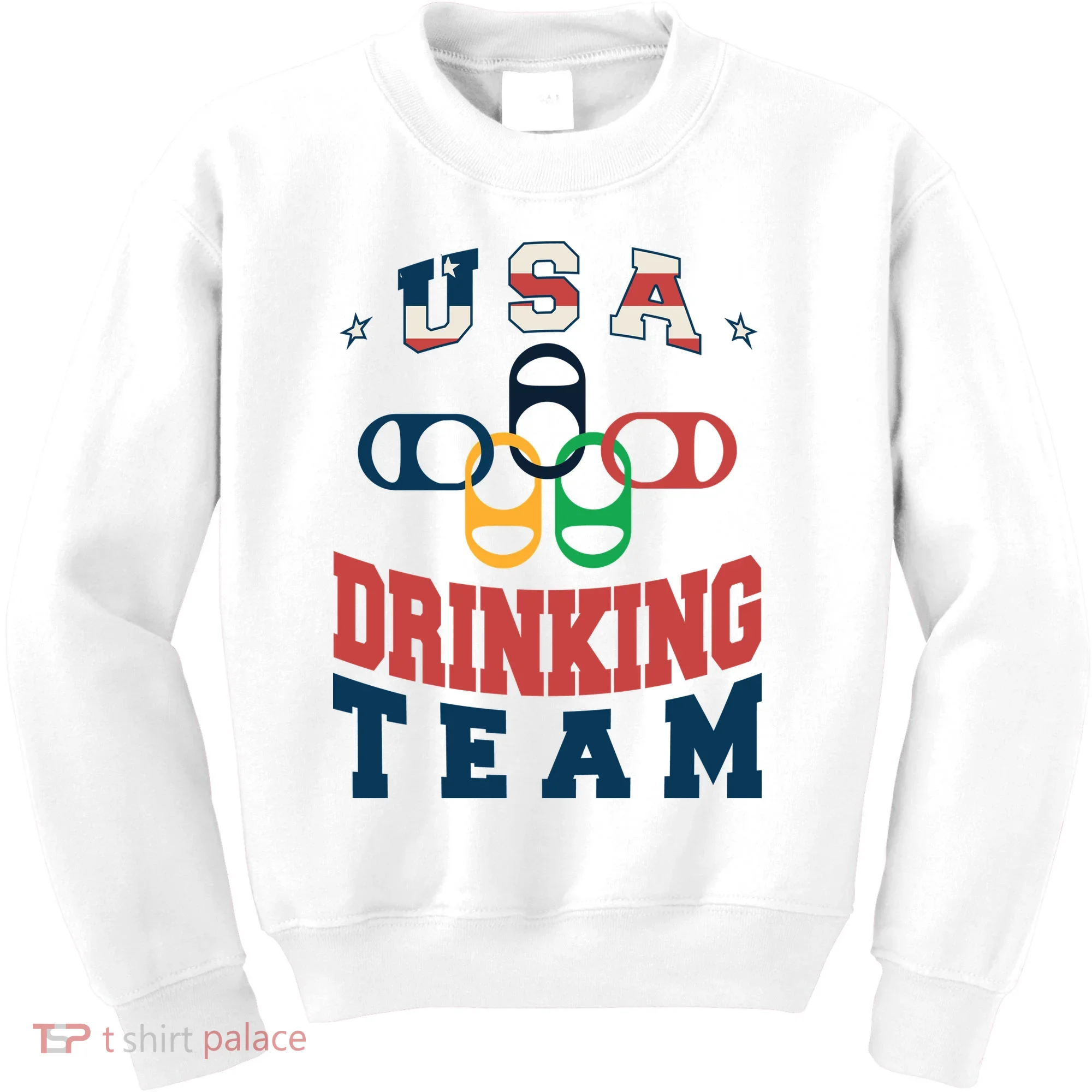 USA Drinking Team Olympics Kids Sweatshirt