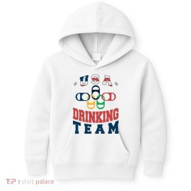 USA Drinking Team Olympics Kids Hoodie