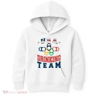 USA Drinking Team Olympics Kids Hoodie thumb 0
