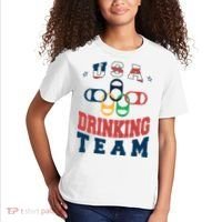 USA Drinking Team Olympics Kids T-Shirt thumb 2