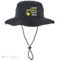 Upside Down This Is My Trapeze For Trapeze Artist Bucket Hat thumb 0