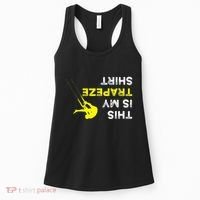 Upside Down This Is My Trapeze For Trapeze Artist Women's Tank Top thumb 0
