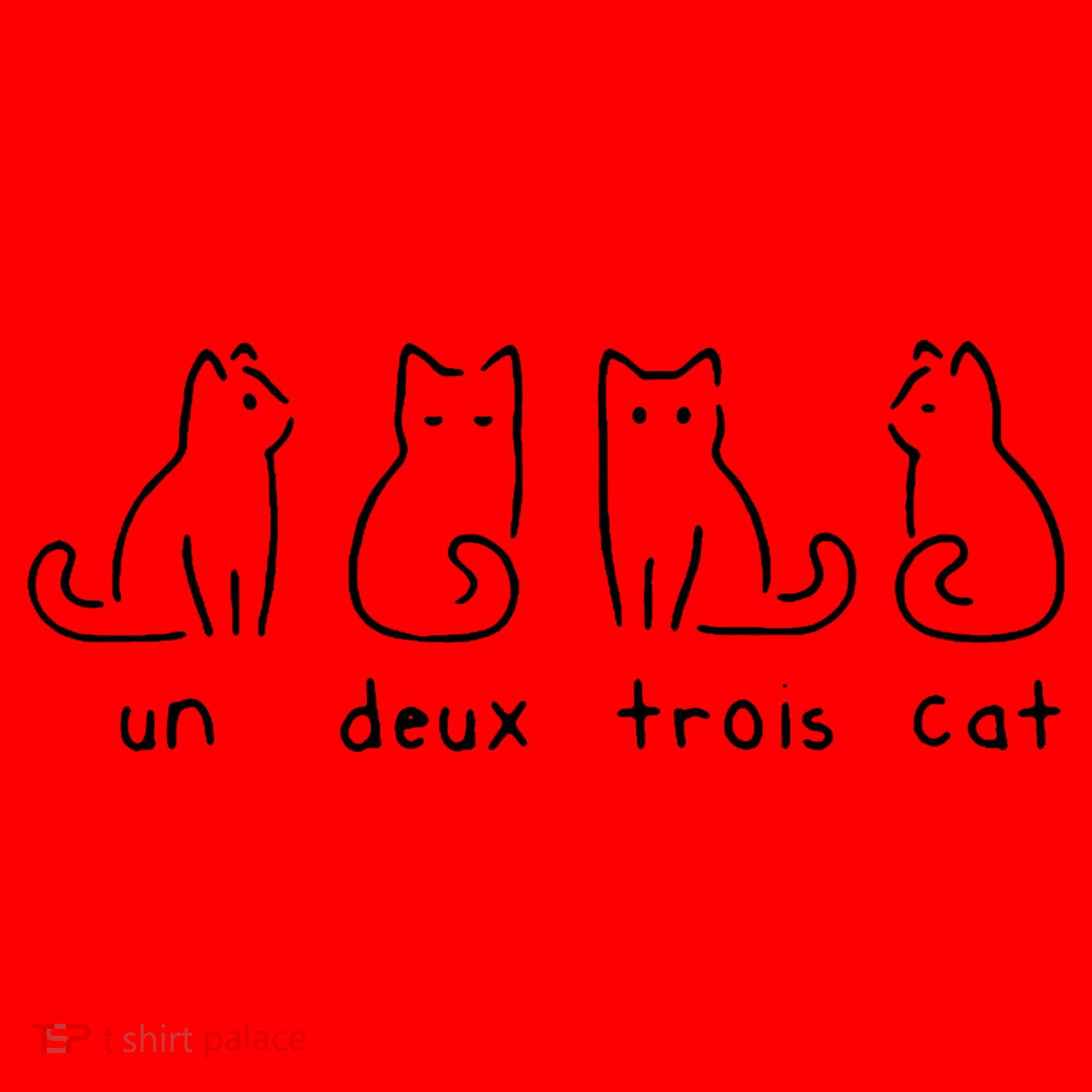 Un Deux Trois Cat Funny Santa Hat
