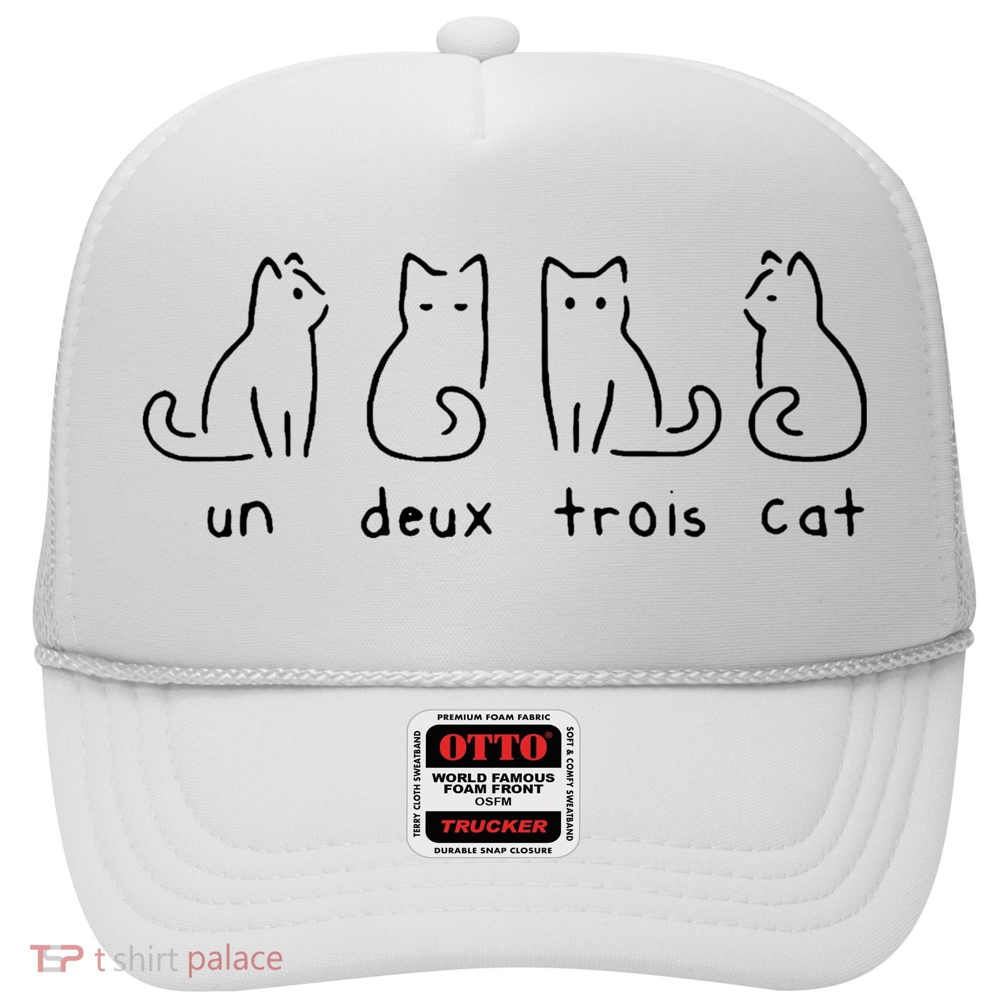 Un Deux Trois Cat Funny Hat