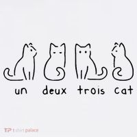 Un Deux Trois Cat Funny Tank Top thumb 6