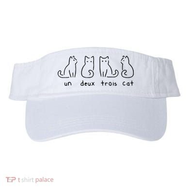 Un Deux Trois Cat Funny Visor