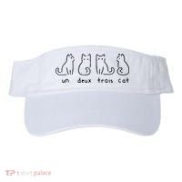 Un Deux Trois Cat Funny Visor thumb 0