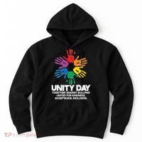 Unity Day Together Against Bullying United For Kindness Acceptance Inclusion Hoodie thumb 0