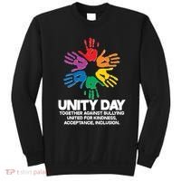 Unity Day Together Against Bullying United For Kindness Acceptance Inclusion Sweatshirt thumb 0