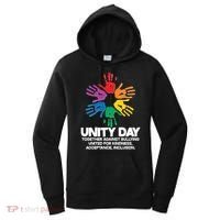 Unity Day Together Against Bullying United For Kindness Acceptance Inclusion Women's Hoodie thumb 0
