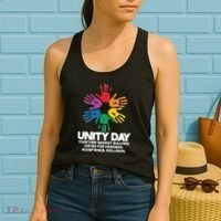 Unity Day Together Against Bullying United For Kindness Acceptance Inclusion Women's Tank Top thumb 2