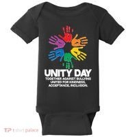 Unity Day Together Against Bullying United For Kindness Acceptance Inclusion Baby Bodysuit thumb 0