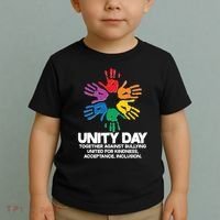 Unity Day Together Against Bullying United For Kindness Acceptance Inclusion Toddler T-Shirt thumb 2