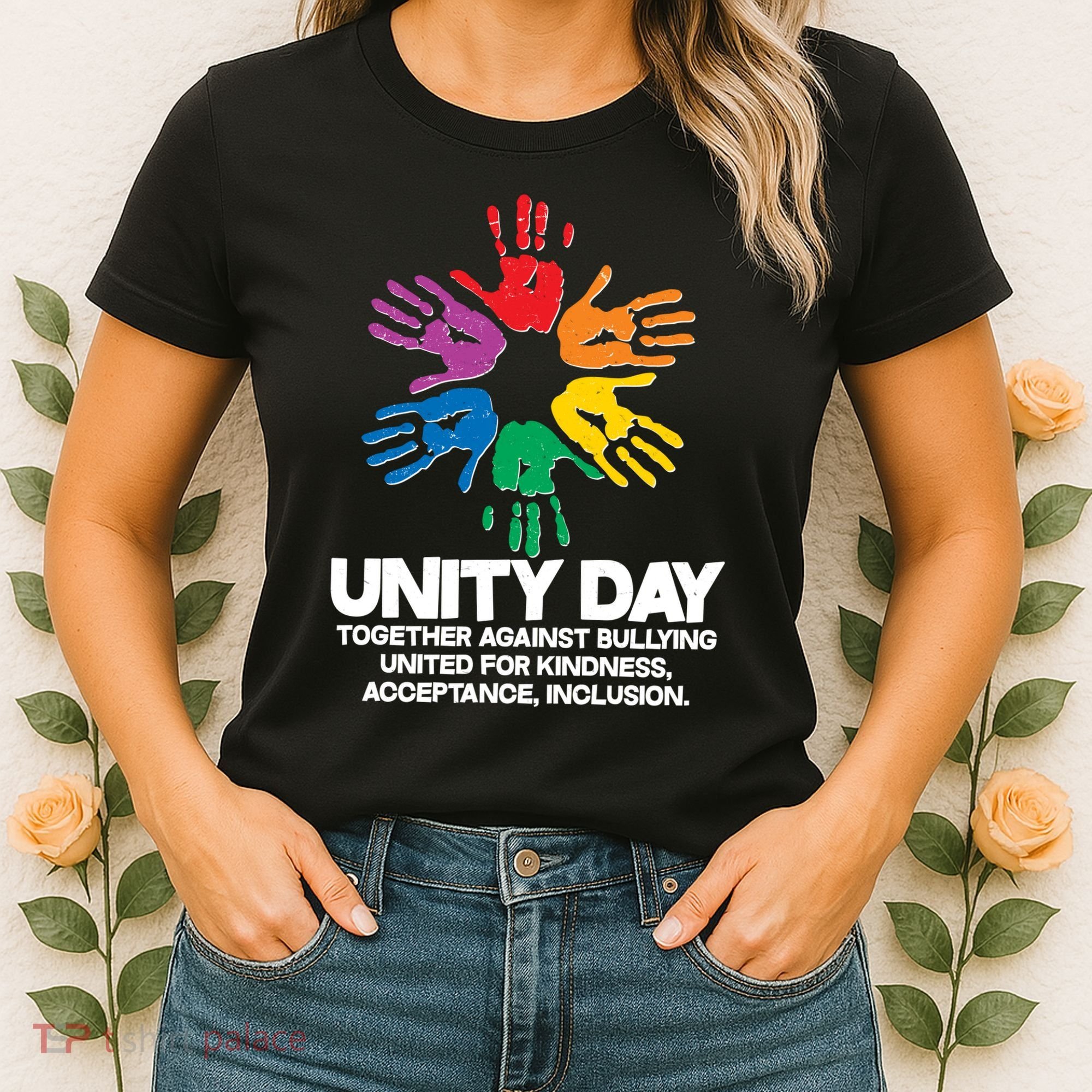 Unity Day Together Against Bullying United For Kindness Acceptance Inclusion Women's T-Shirt