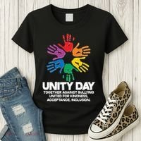Unity Day Together Against Bullying United For Kindness Acceptance Inclusion Women's T-Shirt thumb 3