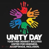 Unity Day Together Against Bullying United For Kindness Acceptance Inclusion Kids Sweatshirt thumb 2