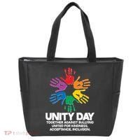 Unity Day Together Against Bullying United For Kindness Acceptance Inclusion Tote Bag thumb 0