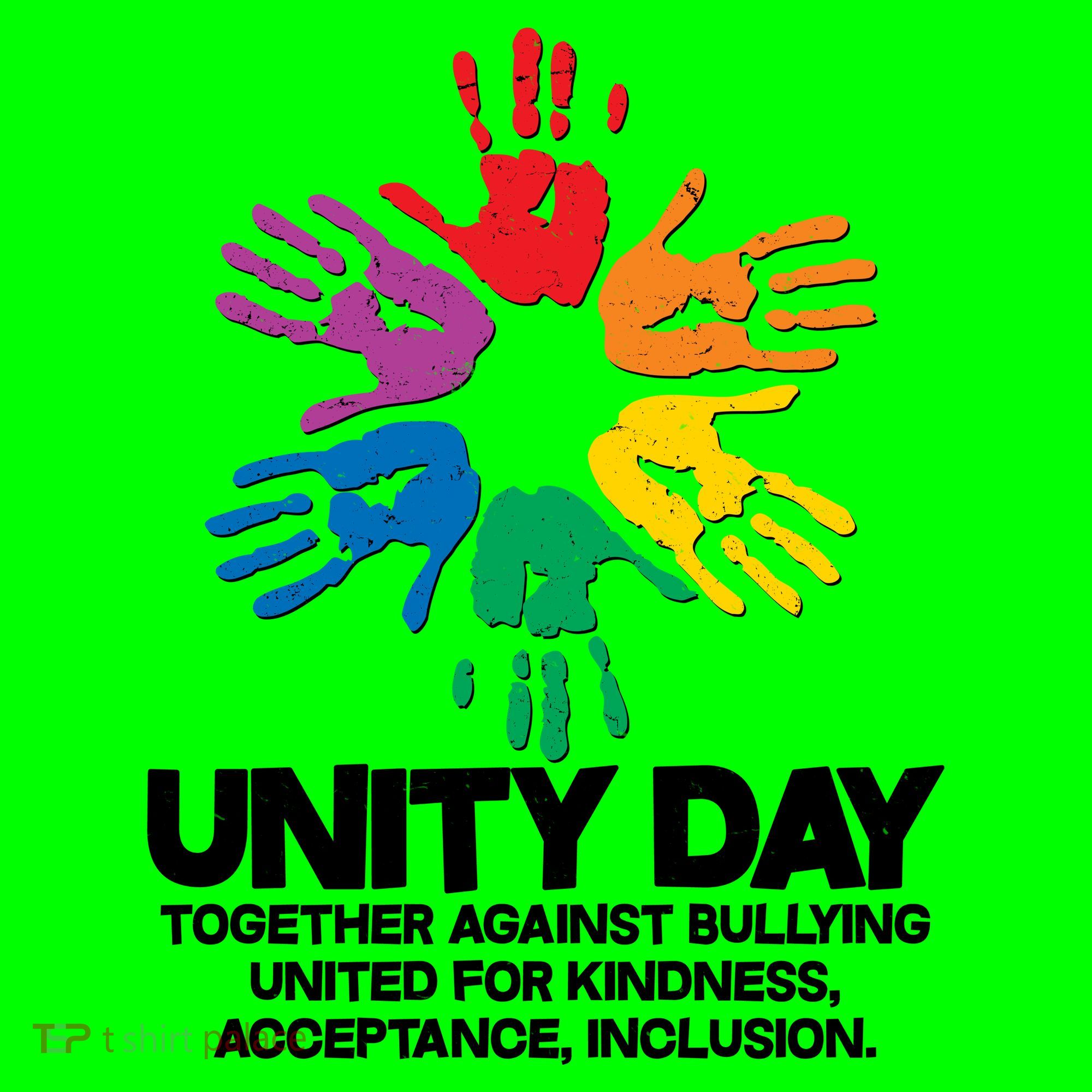 Unity Day Together Against Bullying United For Kindness Acceptance Inclusion Long Sleeve Shirt