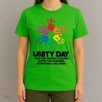 Unity Day Together Against Bullying United For Kindness Acceptance Inclusion T-Shirt thumb 4