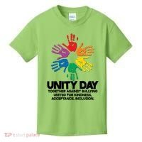 Unity Day Together Against Bullying United For Kindness Acceptance Inclusion Kids T-Shirt thumb 0