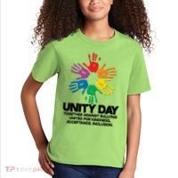Unity Day Together Against Bullying United For Kindness Acceptance Inclusion Kids T-Shirt thumb 2