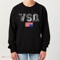 Upside Down Usa Flag In Distress Us Constitution Usa Pride Women's Sweatshirt thumb 0