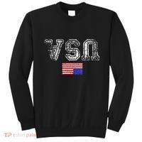 Upside Down Usa Flag In Distress Us Constitution Usa Pride Sweatshirt thumb 0