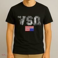 Upside Down Usa Flag In Distress Us Constitution Usa Pride T-Shirt thumb 3