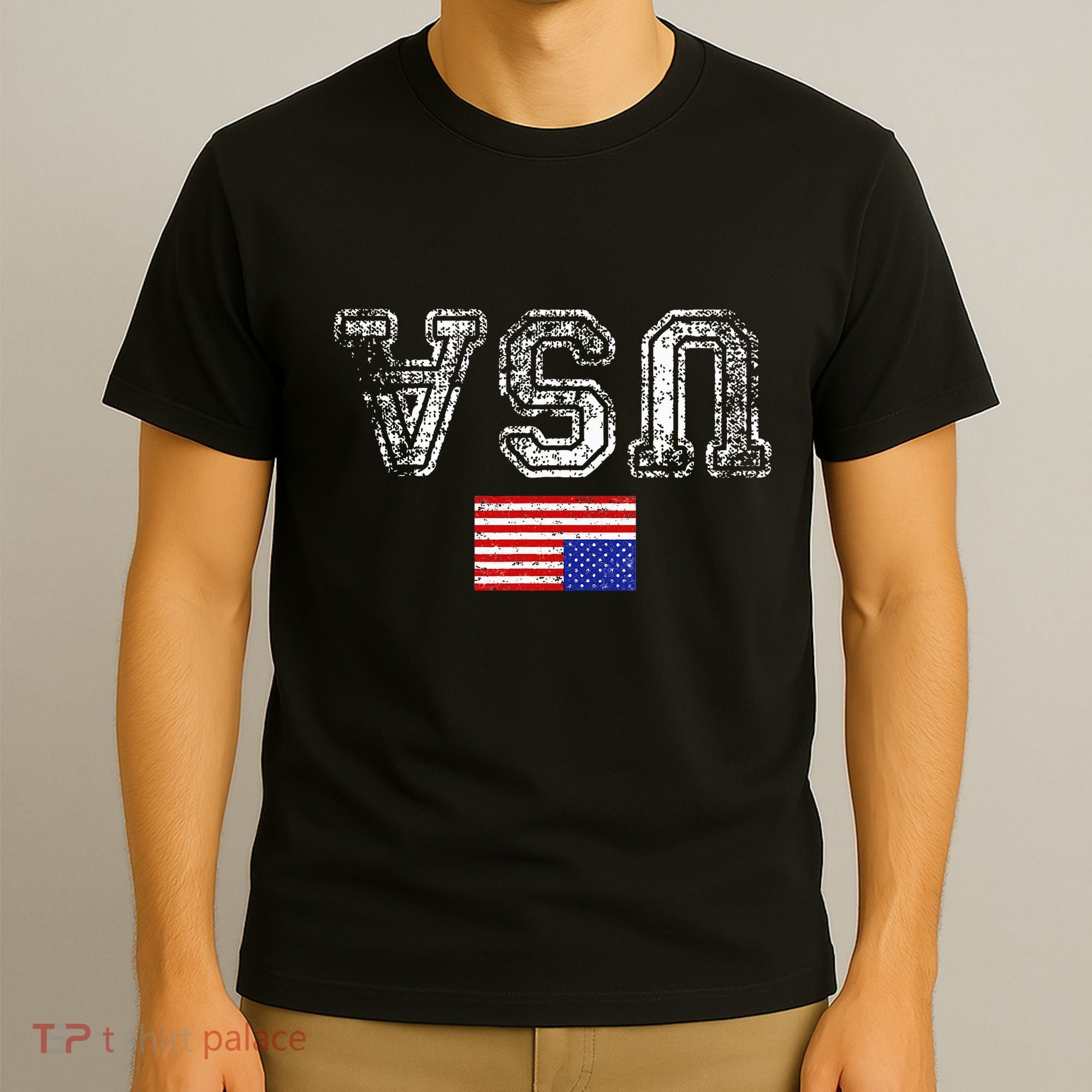 Upside Down Usa Flag In Distress Us Constitution Usa Pride T-Shirt