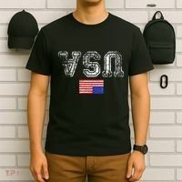 Upside Down Usa Flag In Distress Us Constitution Usa Pride T-Shirt thumb 6