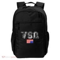 Upside Down Usa Flag In Distress Us Constitution Usa Pride Backpack thumb 0
