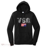 Upside Down Usa Flag In Distress Us Constitution Usa Pride Women's Hoodie thumb 0